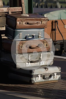 Old suitcases