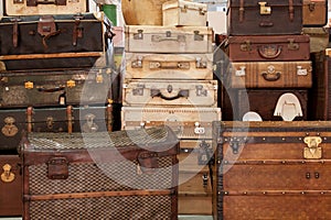 Old suitcases