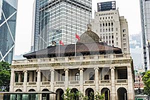 The Old Supreme Court Building exterior in Hong Kong