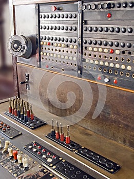 Old switchboard photo
