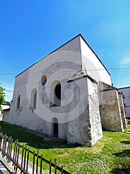 Old synagogue in Pinczow, southern Poland