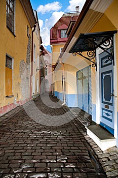 Old Tallin street photo