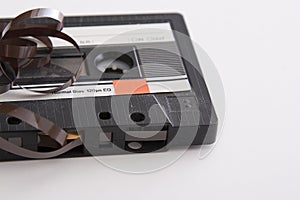 Old tape cassette