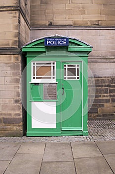 Old Tardis Style Police Box