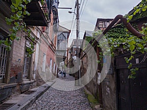 Old Tbilisi streets in Georgia