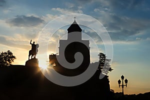 Old Tbilisi at sunrise. Georgia.