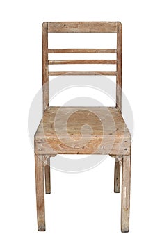 Old teak chair