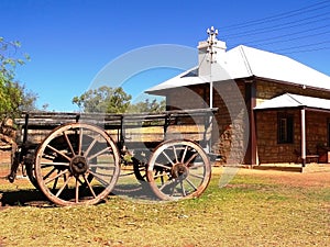 Old Telegraph Station, Alice Springs, Central Australia photo