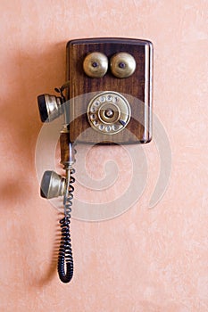 Old telephone