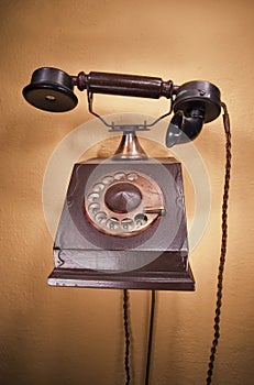 Old telephone