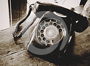 Old telephone