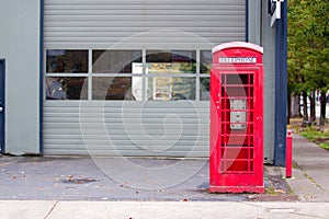 Old Telephone Booth