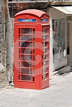 Old Telephone Booth