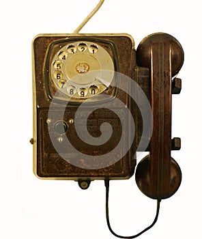 Old telephone set