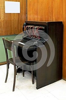 Old telephonist work