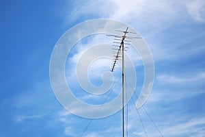 Old television antenna