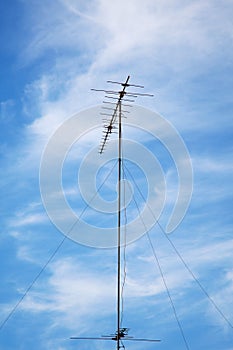 Old television antenna
