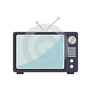 old television isolated icon