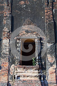 Old Temple, Old Pagoda buddha in Thai temple Wat Thai Phichit