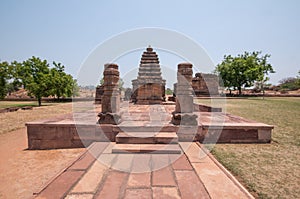 Old temple at pattadakal karnataka india.