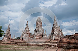 The old temple in Thailand