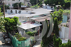 Old temporary apartment