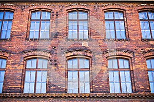 Old tenement house wall