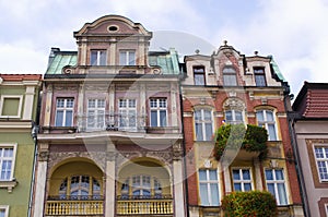 Old tenement houses