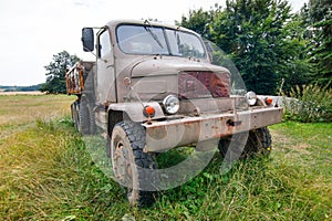 Old terrain truck Praga V3S