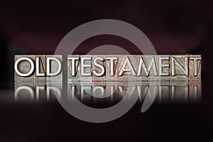 Old Testament Letterpress