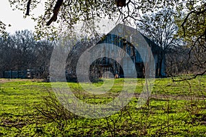 Old Texas Barn on the Farm