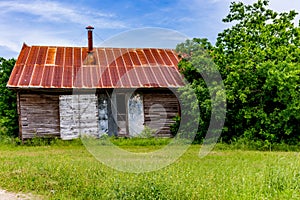 Old Texas Farm Building