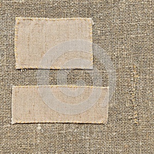 Old textile tag