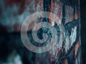 Old textured wall closep