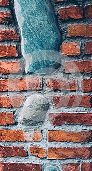 Old textured wall closep