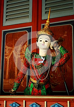 Old Thai puppet