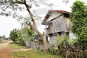 Old Thailand Retro Style Country Vintage House