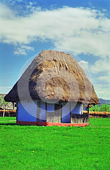 Old thatched cottage