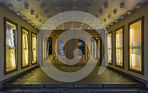 Old theater entrance