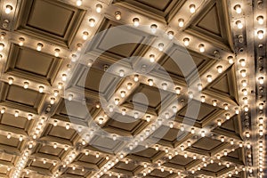 Old Theater Marquee Ceiling Lights