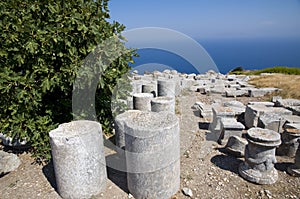 Old Thira remnant, Greece