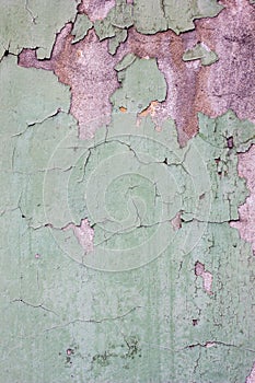 Old threadbare weathered concrete wall texture