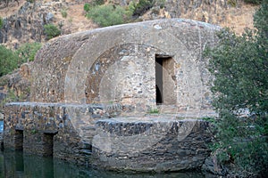 old tidal mill in the watermills of the guadiana in MÃ©rtola, Alentejo.
