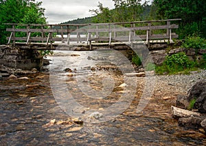 The old timber bridge