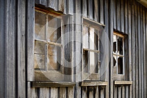 Old timber farm building