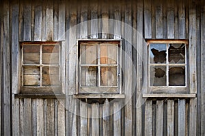 Old timber farm building