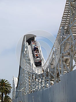 Old Timber Roller Coaster