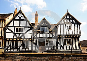 Old timbered building, Warwick.