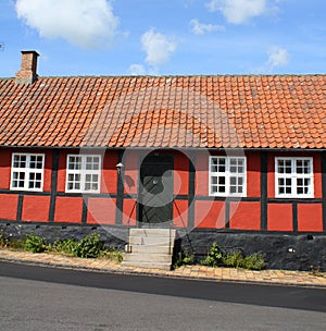 Old Timbered frame house