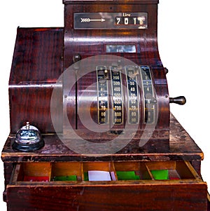 Old time cash register